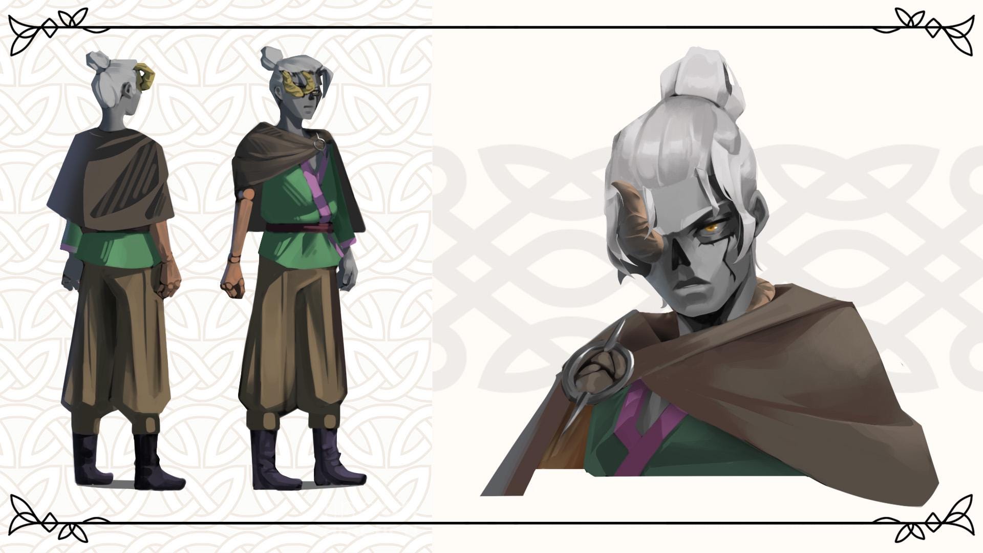 Custom Character Reference Sheet Art Commission