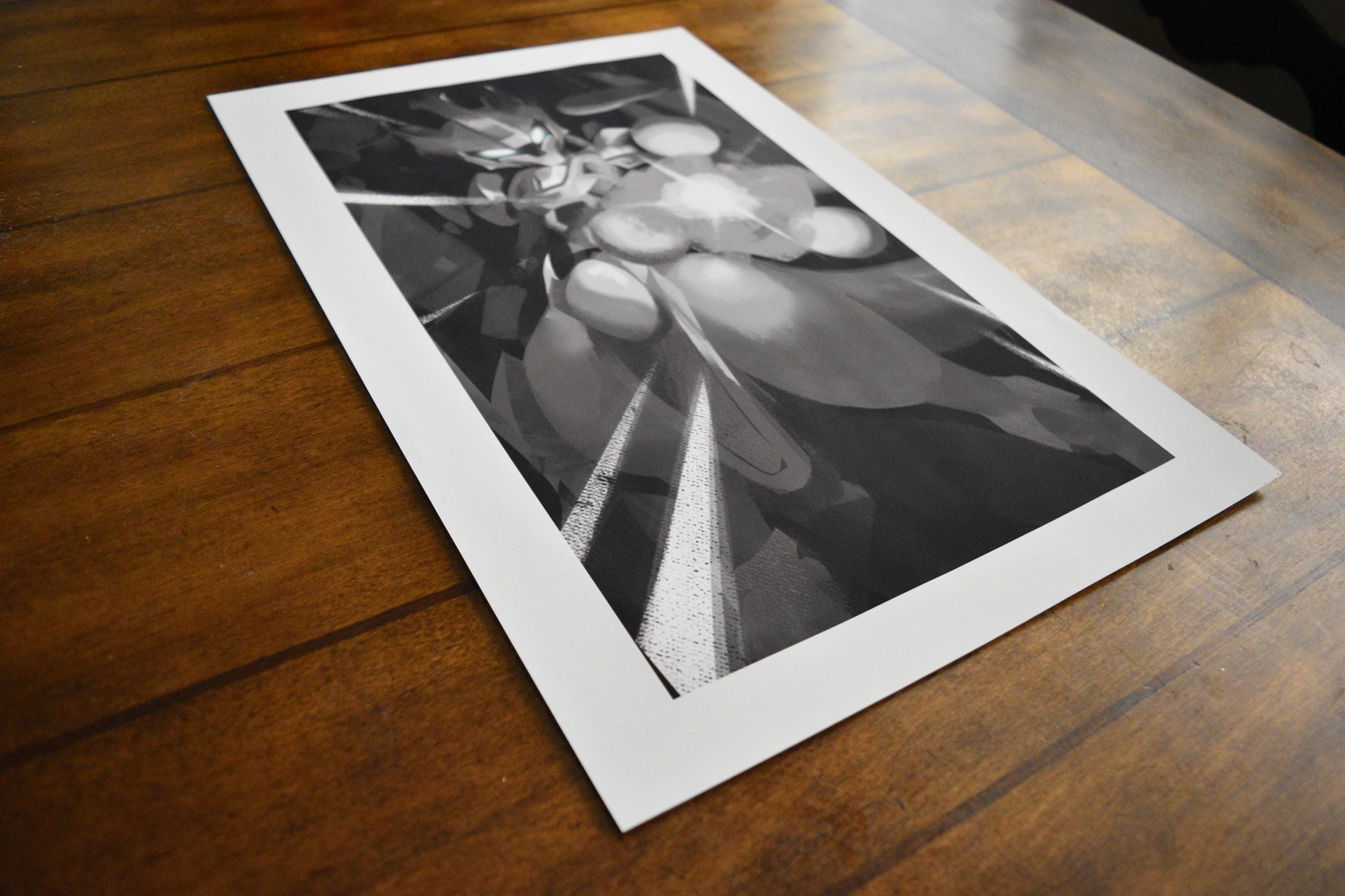 IV The Emperor - Mewtwo | Arcanamon Major Arcana Print (1st Edition)