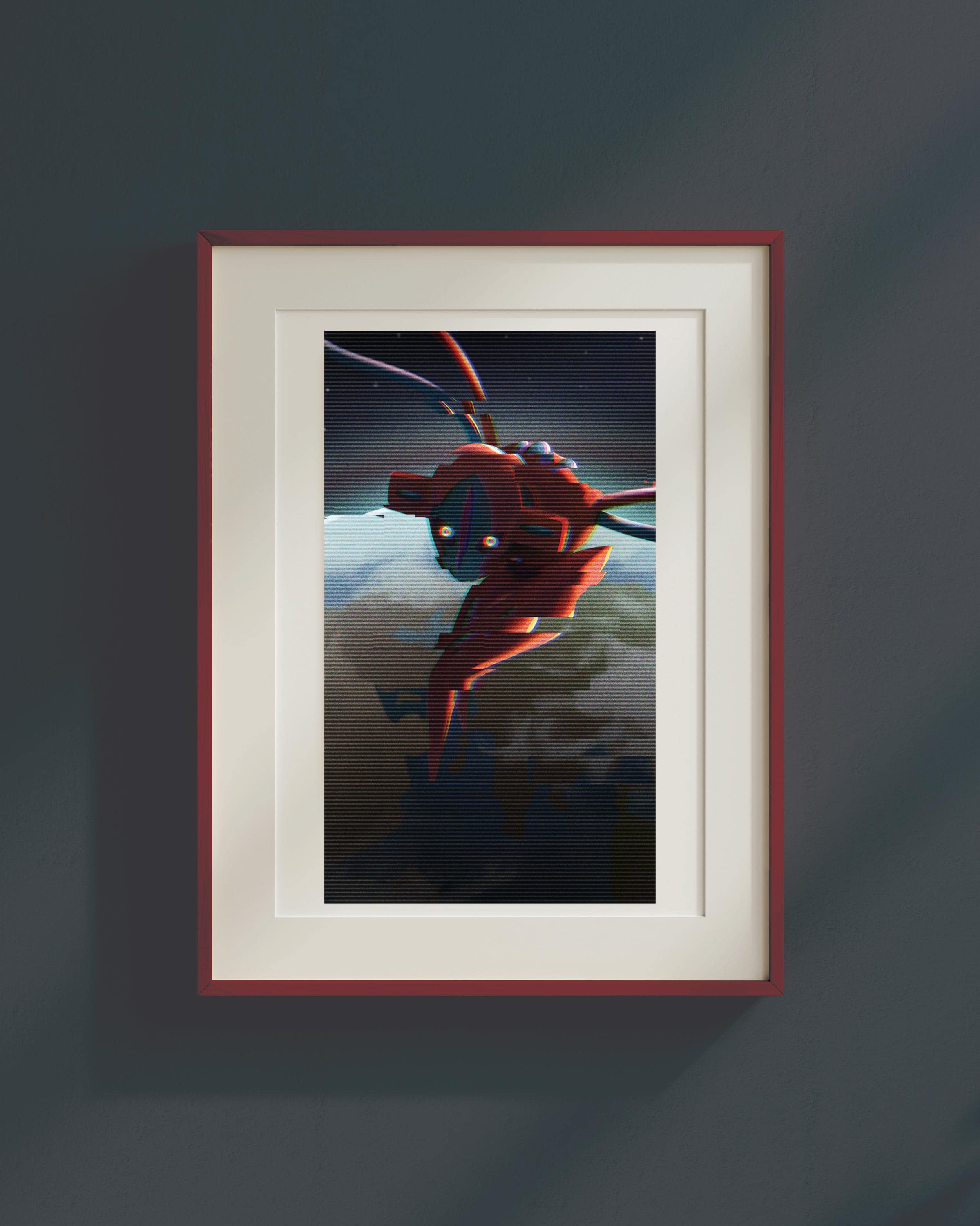 XXI The World - Deoxys | Arcanamon Major Arcana Print (1st Edition)
