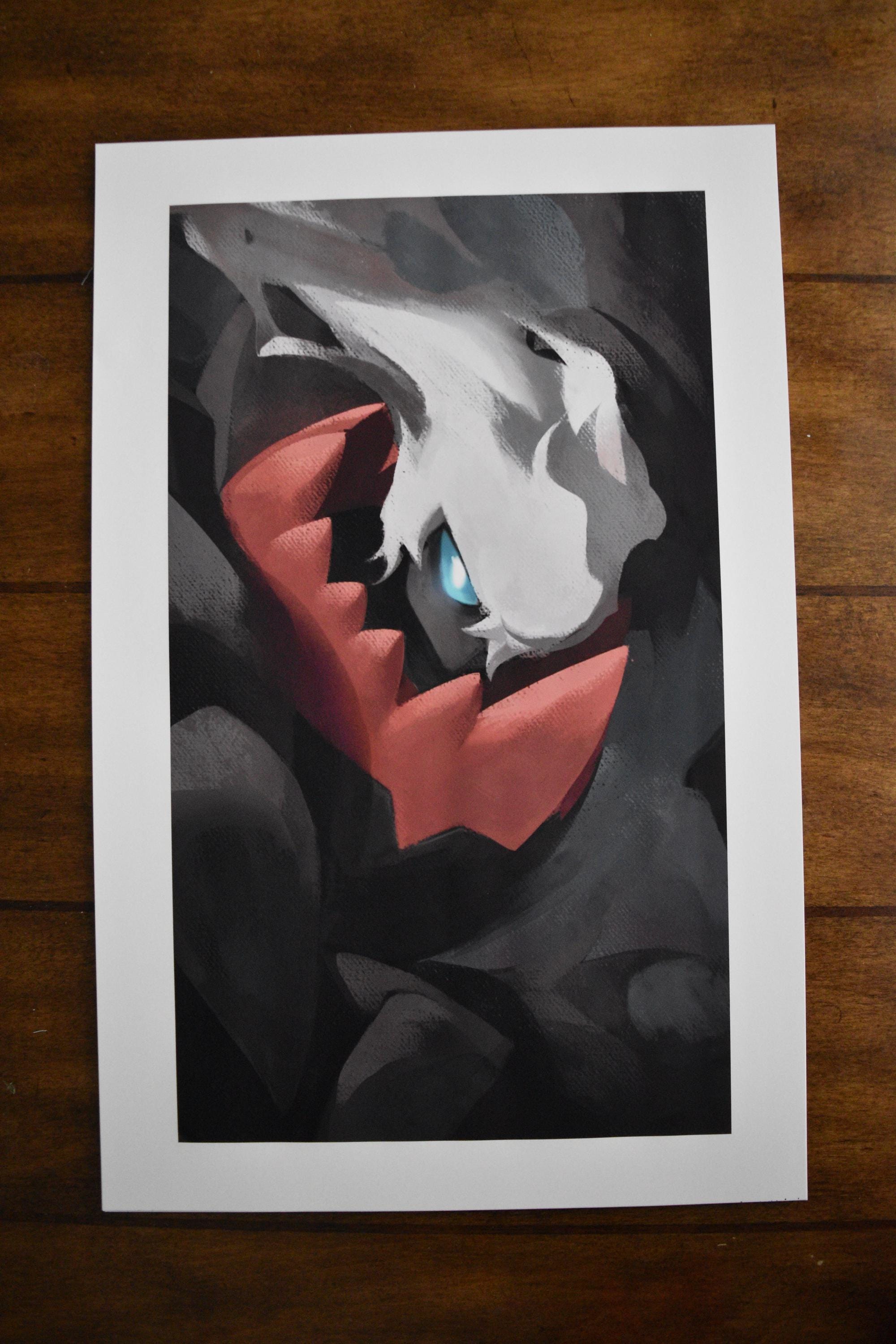 XIII Death - Darkrai | Arcanamon Major Arcana Print (1st Edition)