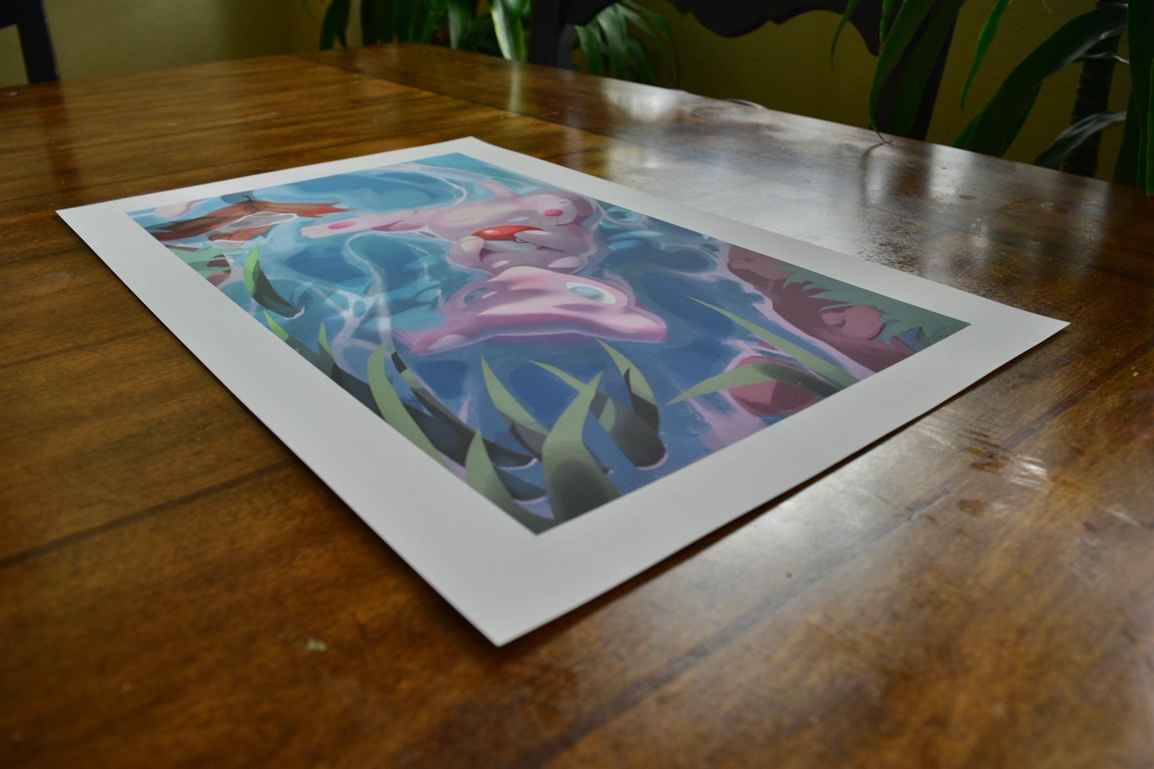 III The Emperess - Mew | Arcanamon Major Arcana Print (1st Edition)