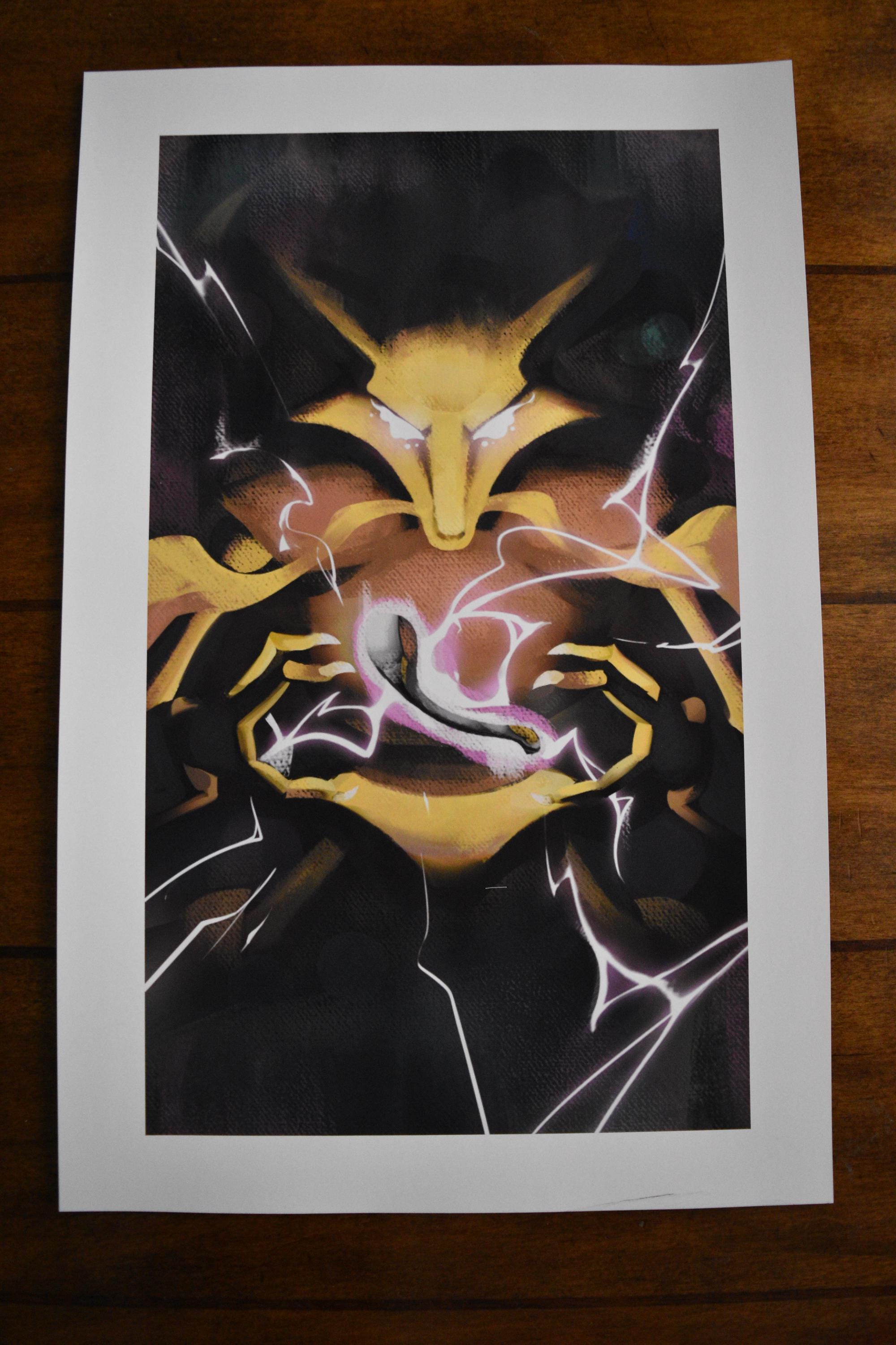 I The Magician - Alakazam | Arcanamon Major Arcana Print (1st Edition)