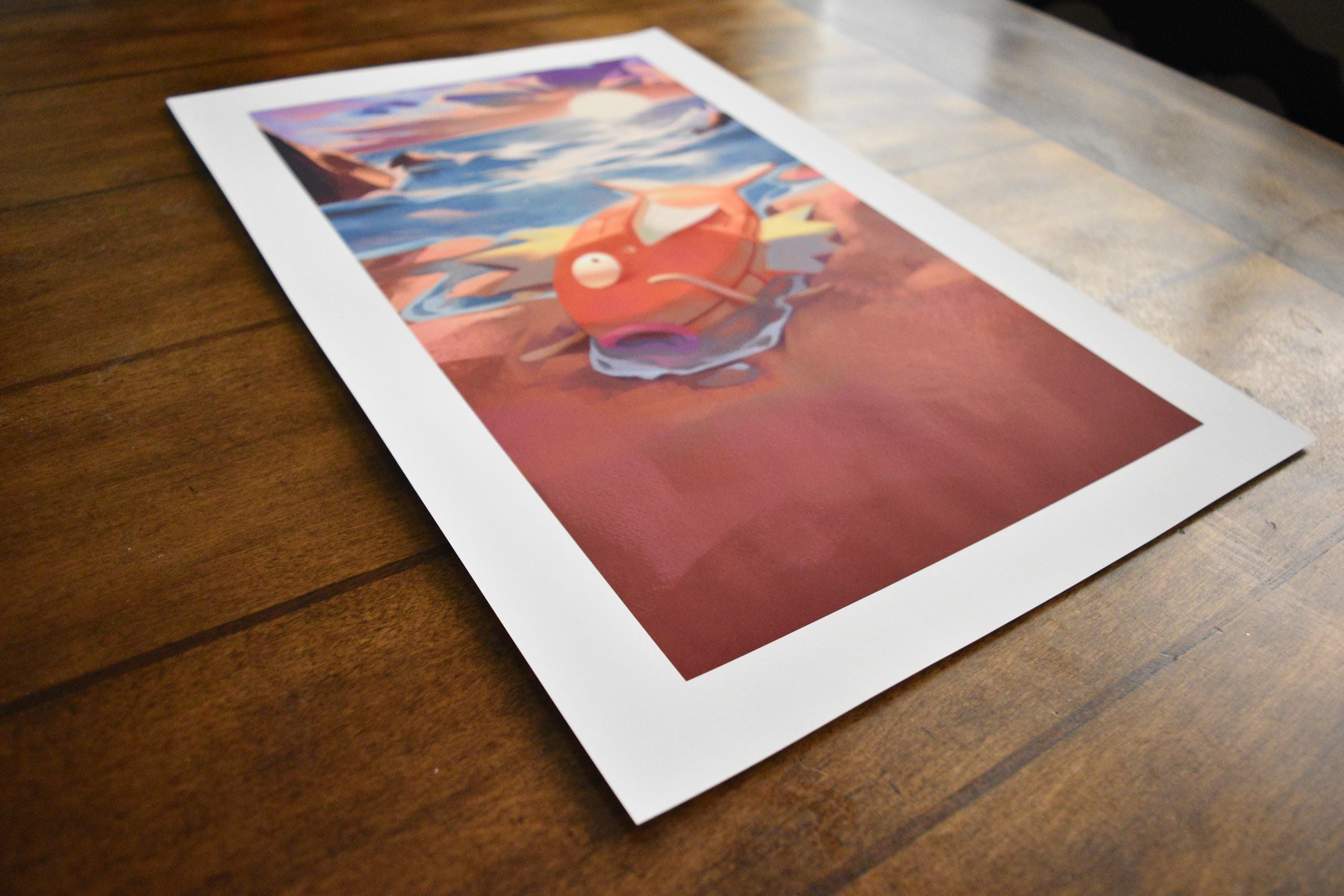 0 The Fool - Magikarp | Arcanamon Major Arcana Print (1st Edition)