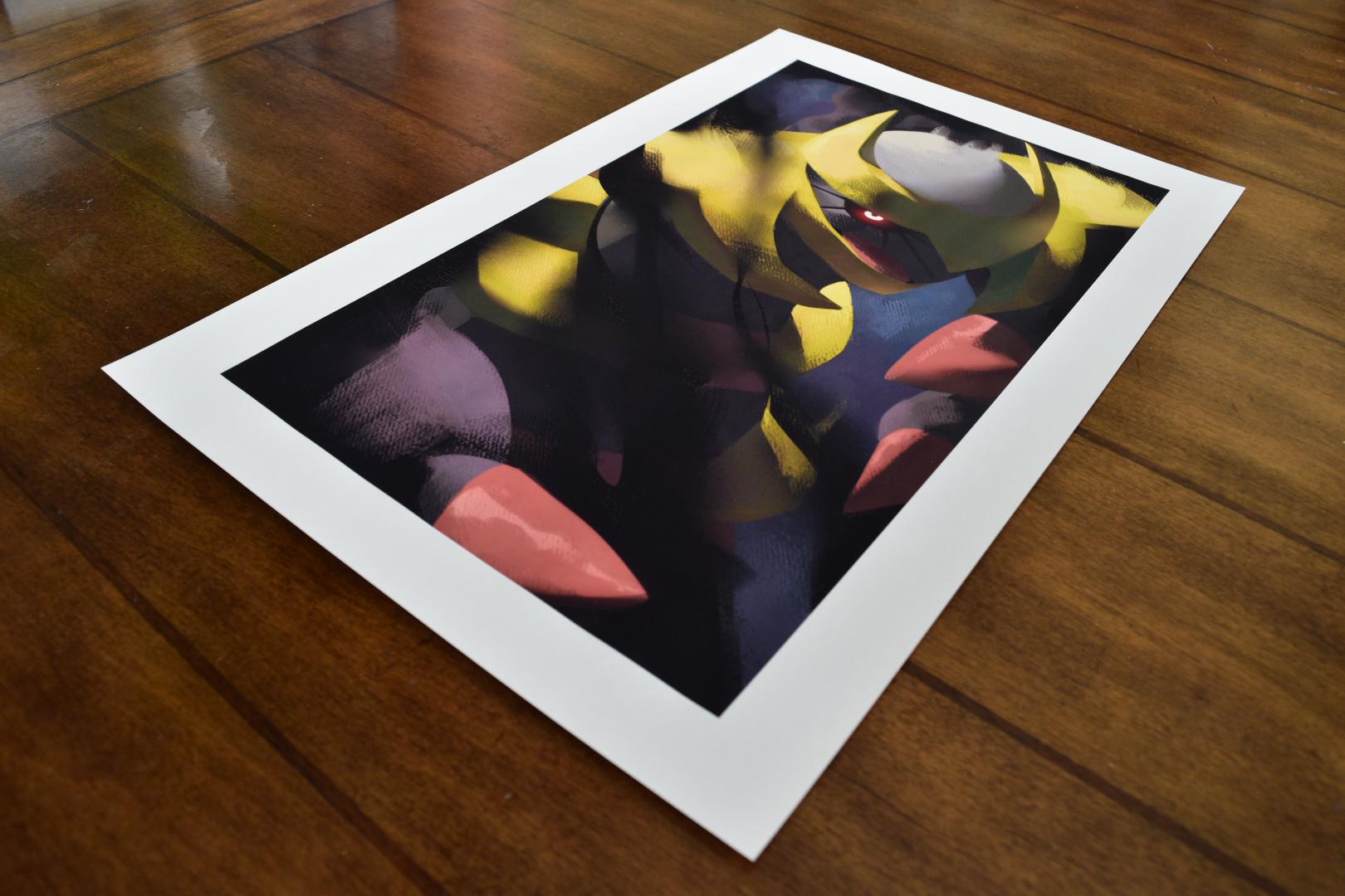 XV The Devil - Giratina | Arcanamon Major Arcana Print (1st Edition)