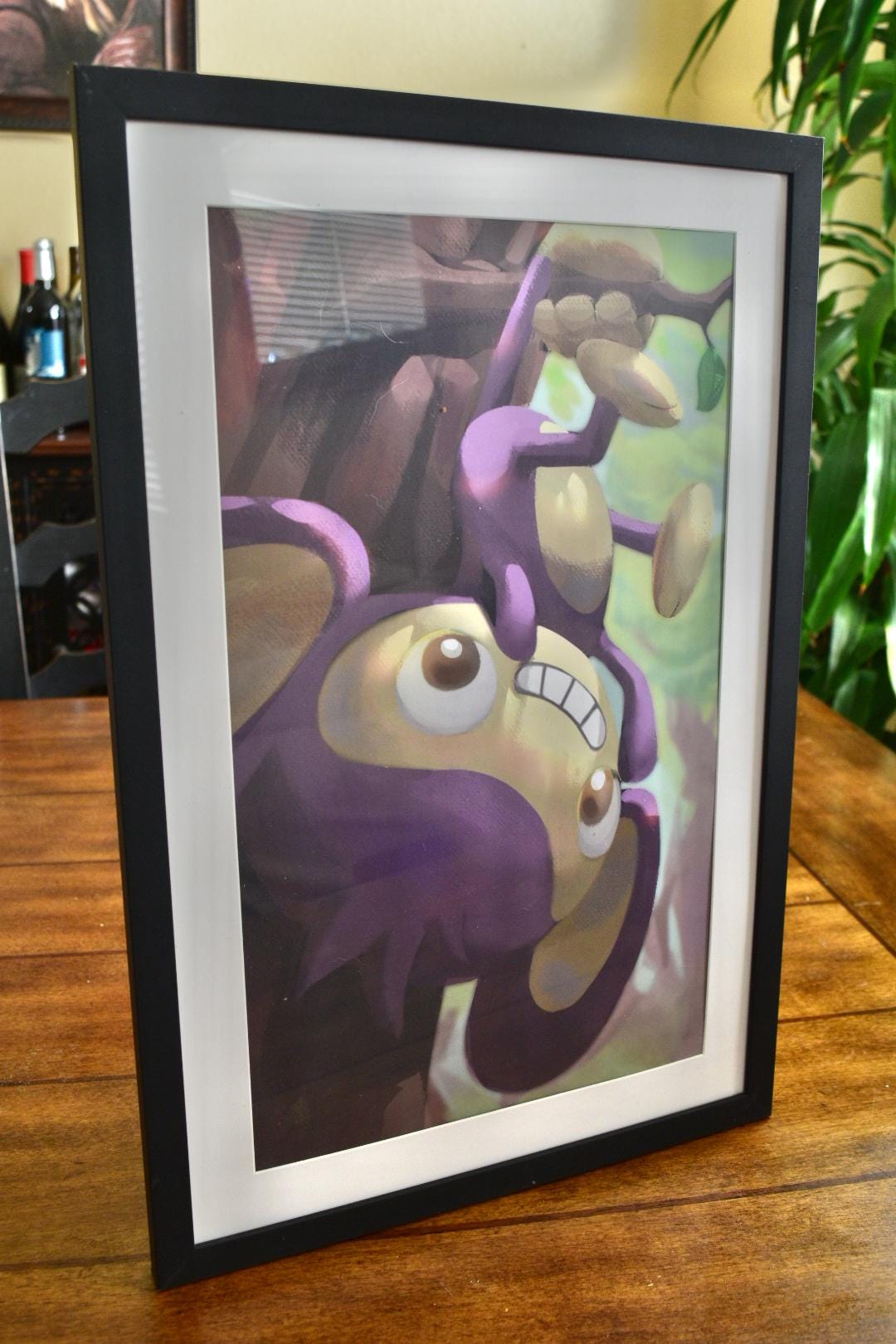 XII The Hanged Man - Aipom | Arcanamon Major Arcana Print (1st Edition)