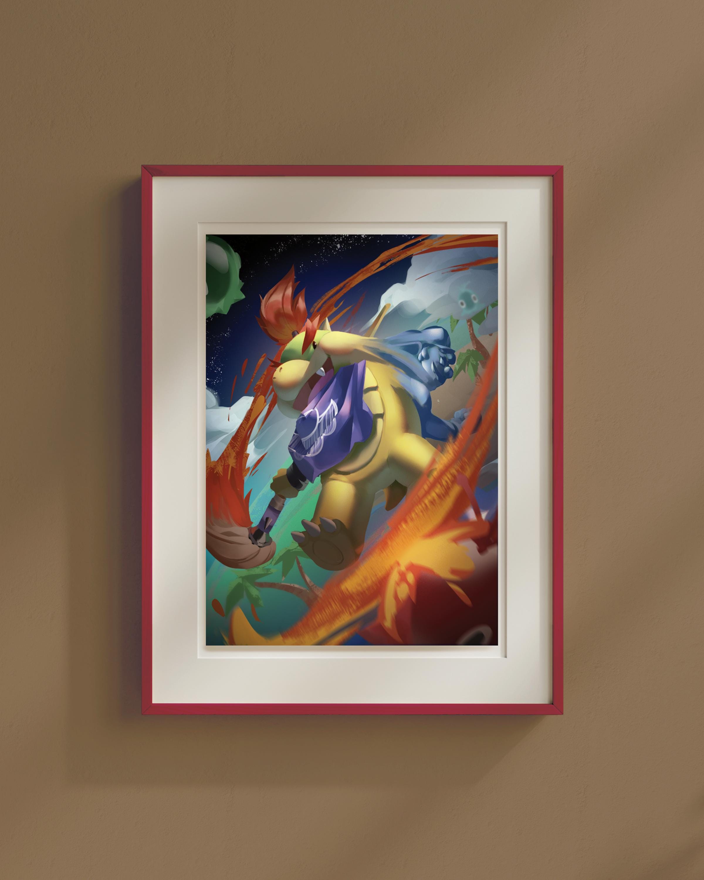 Commission Prints | Bowser Jr.