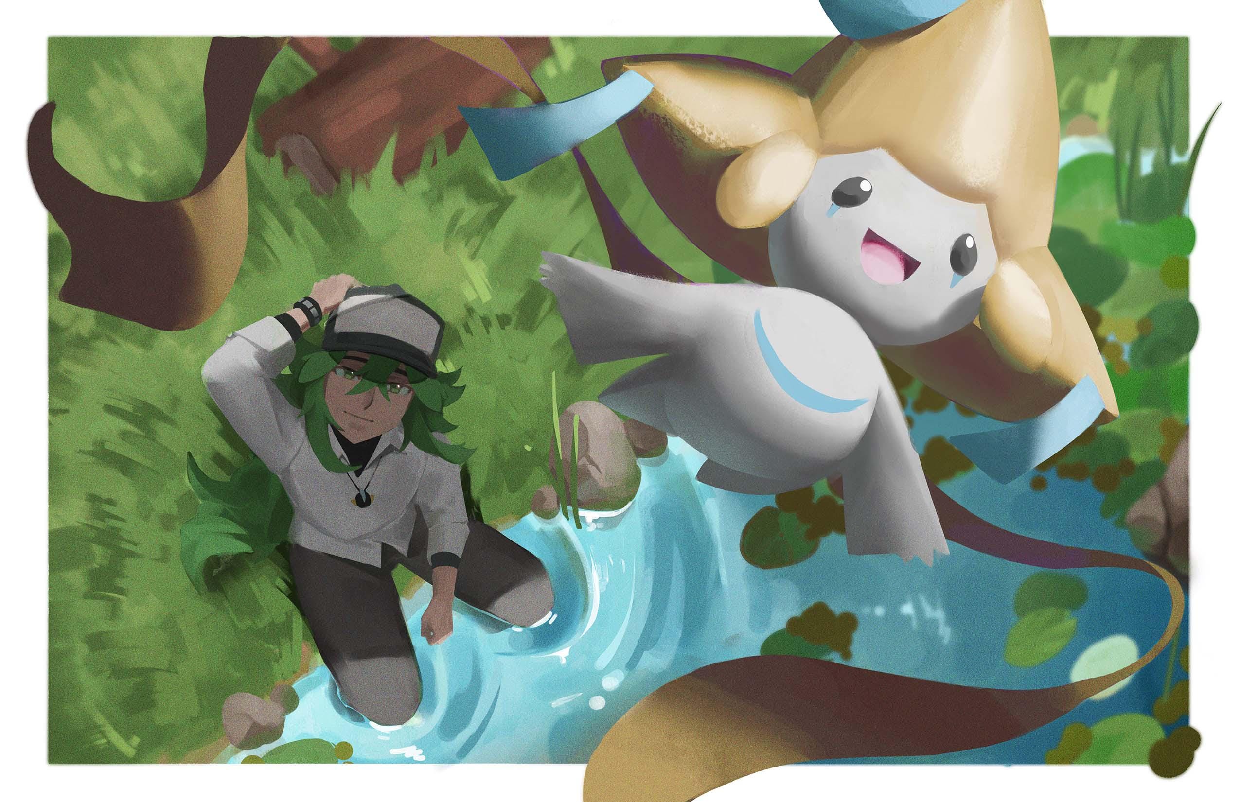 Pokémon Prints | Jirachi & N