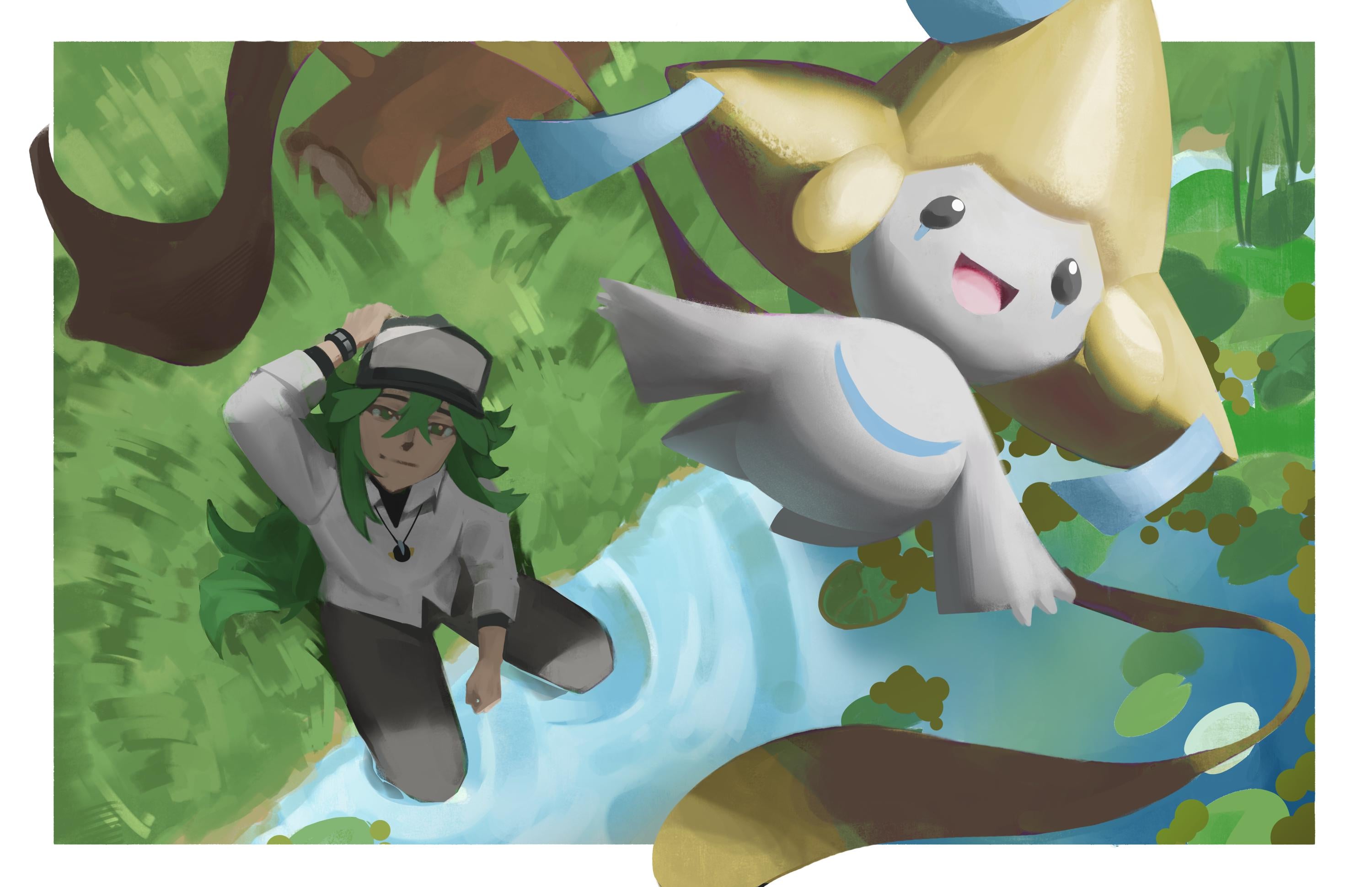 Pokémon Prints | Jirachi & N