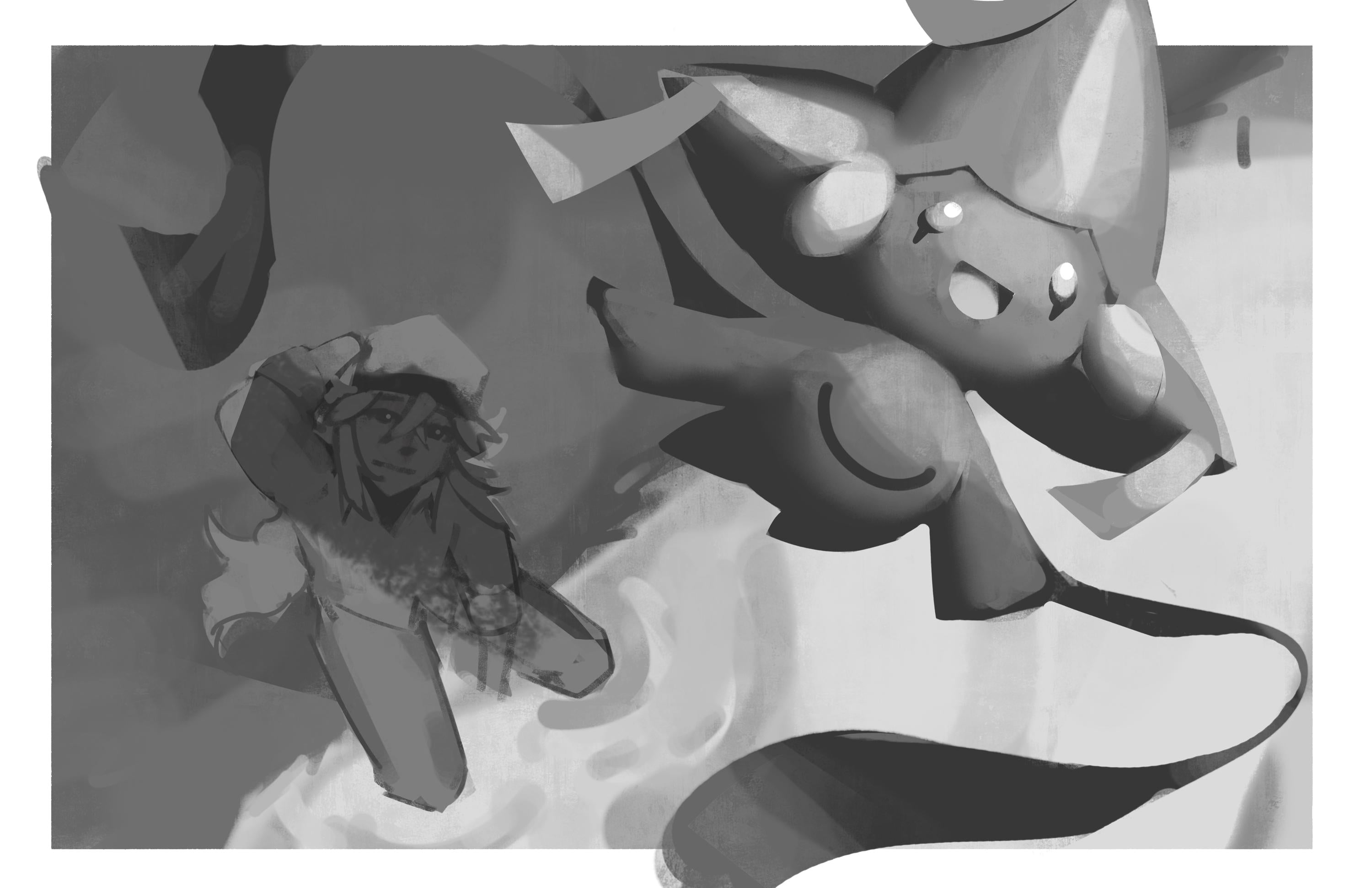 Pokémon Prints | Jirachi & N