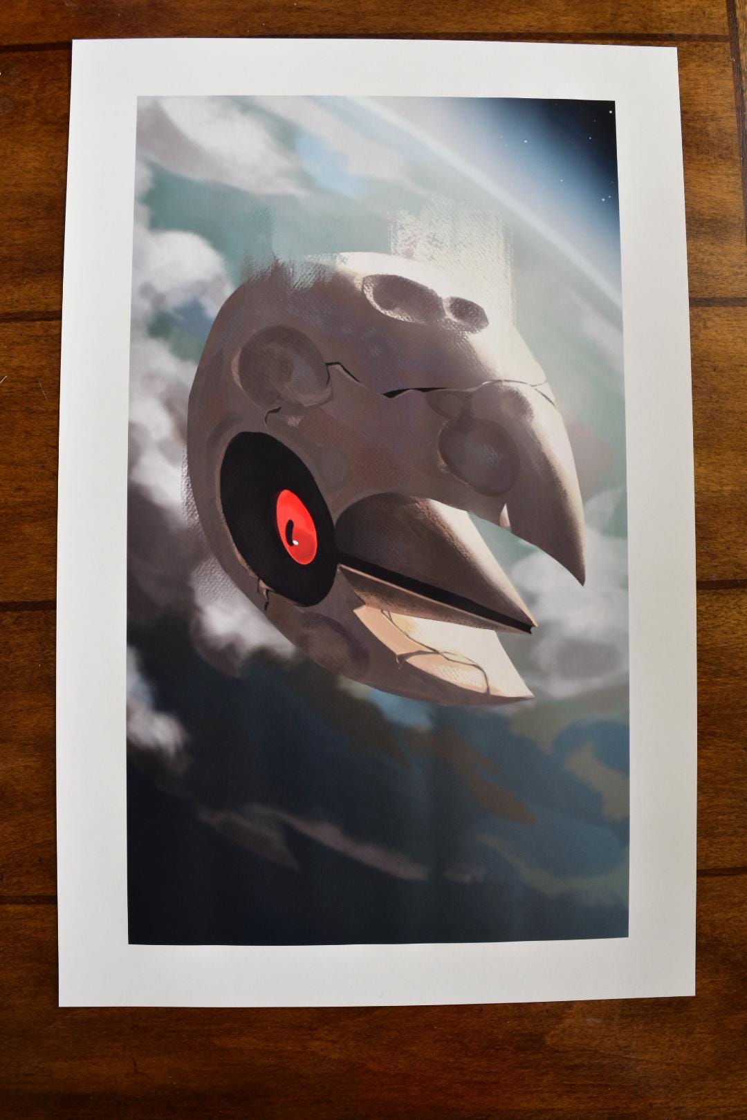 XVIII The Moon - Lunatone | Arcanamon Major Arcana Print (1st Edition)