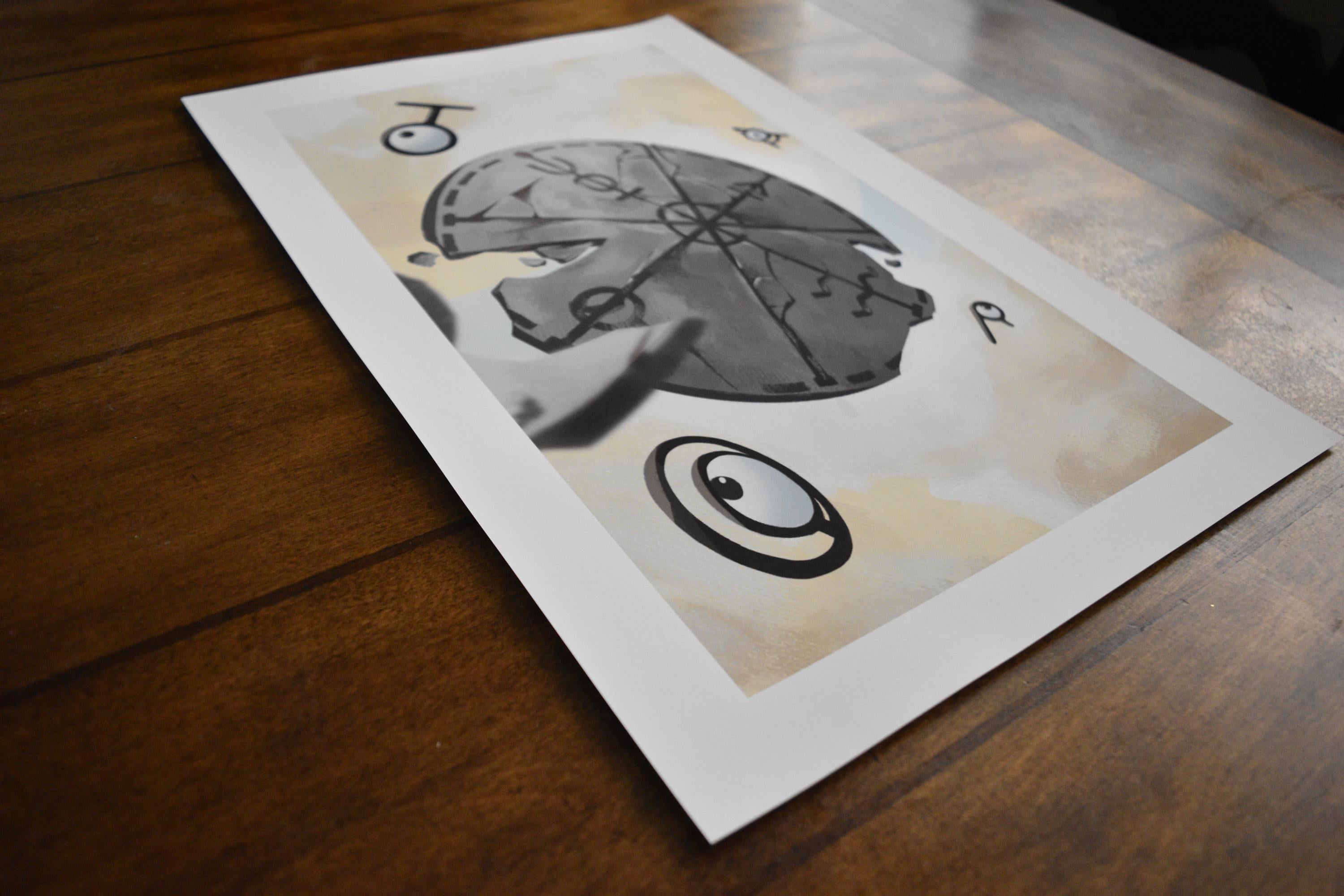 X Wheel of Fortune - Unknown | Arcanamon Major Arcana Print (1st Edition)