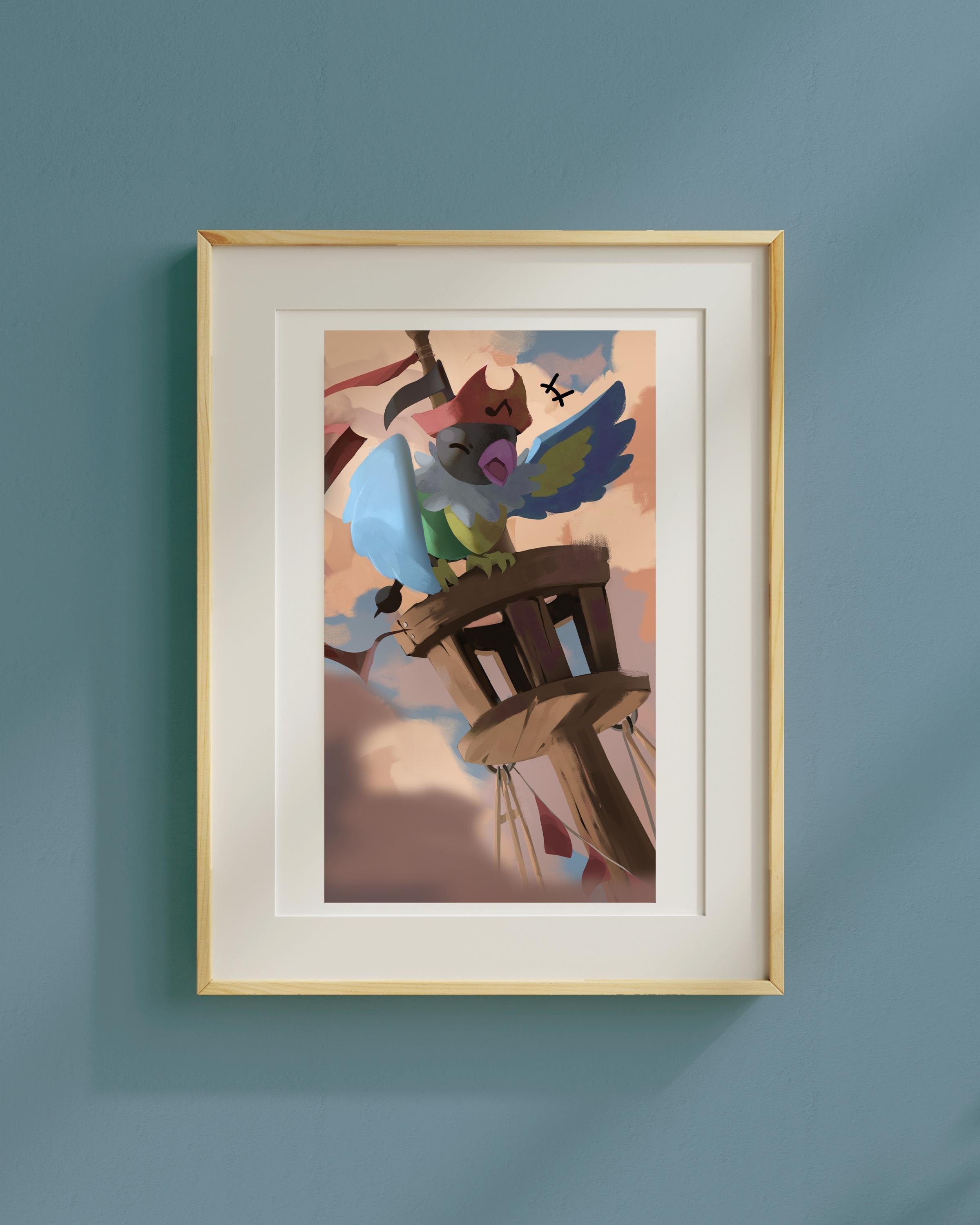 Pokémon Prints | Pirate Chatot