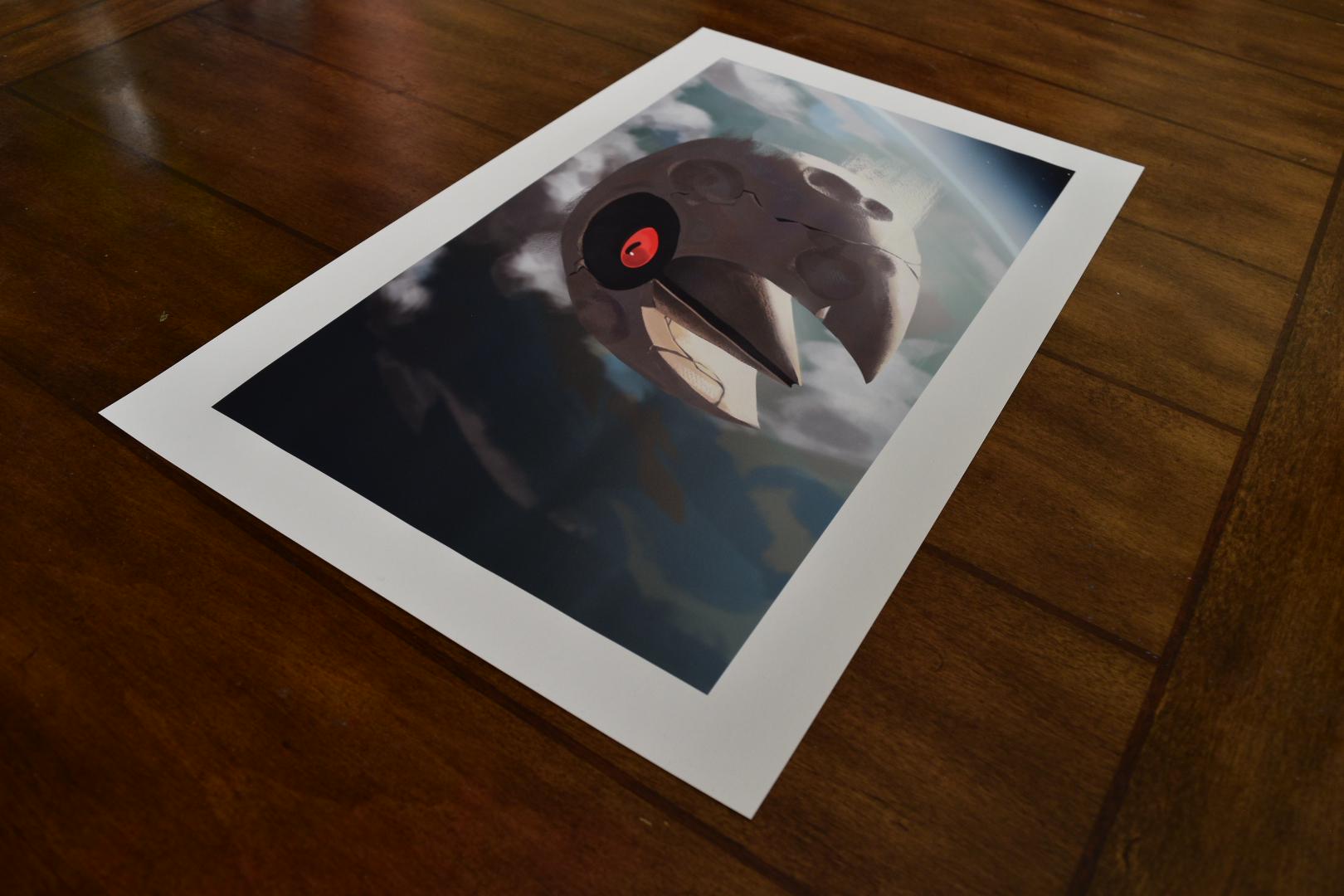 XVIII The Moon - Lunatone | Arcanamon Major Arcana Print (1st Edition)