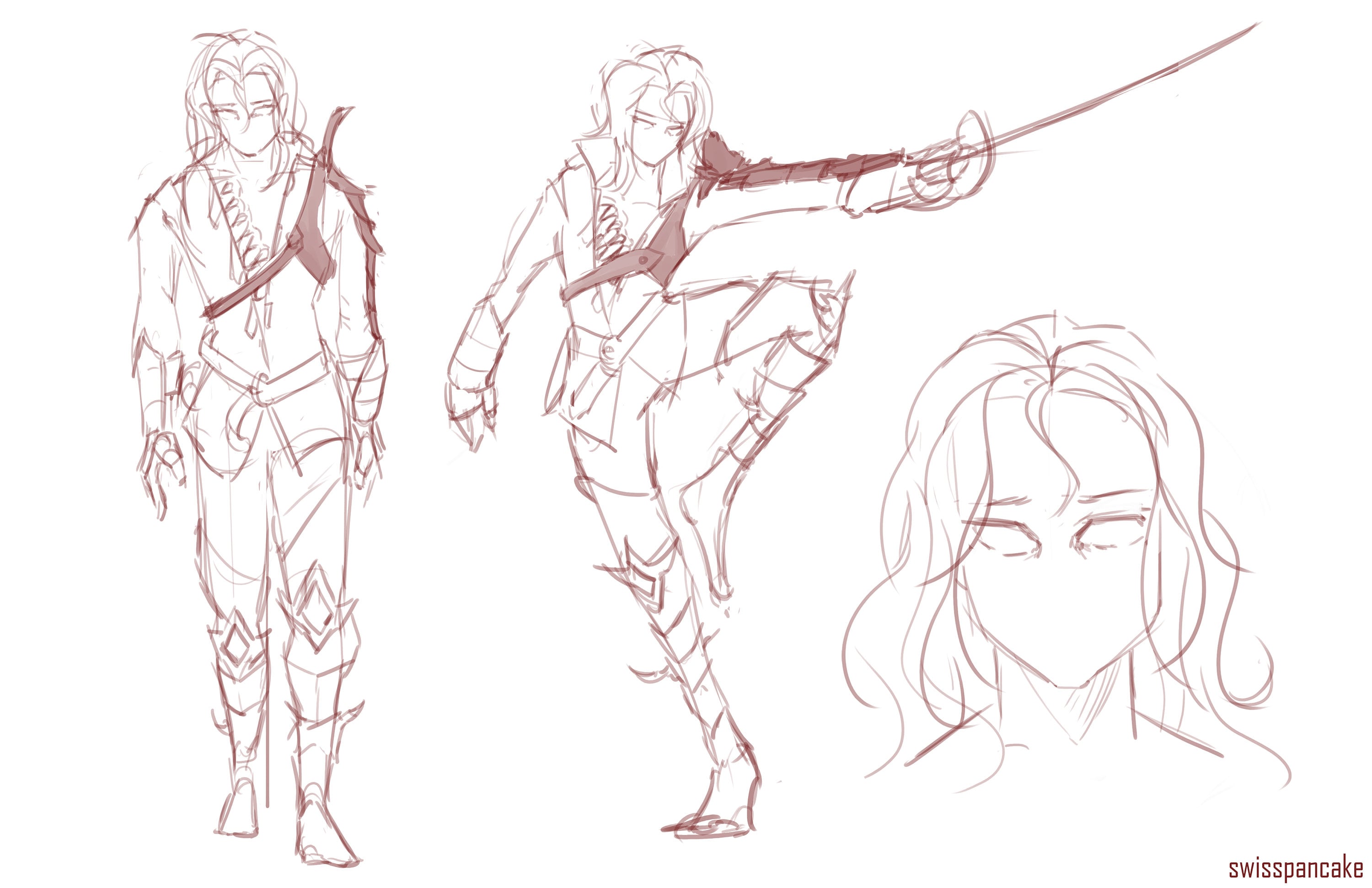 Custom Character Reference Sheet Art Commission