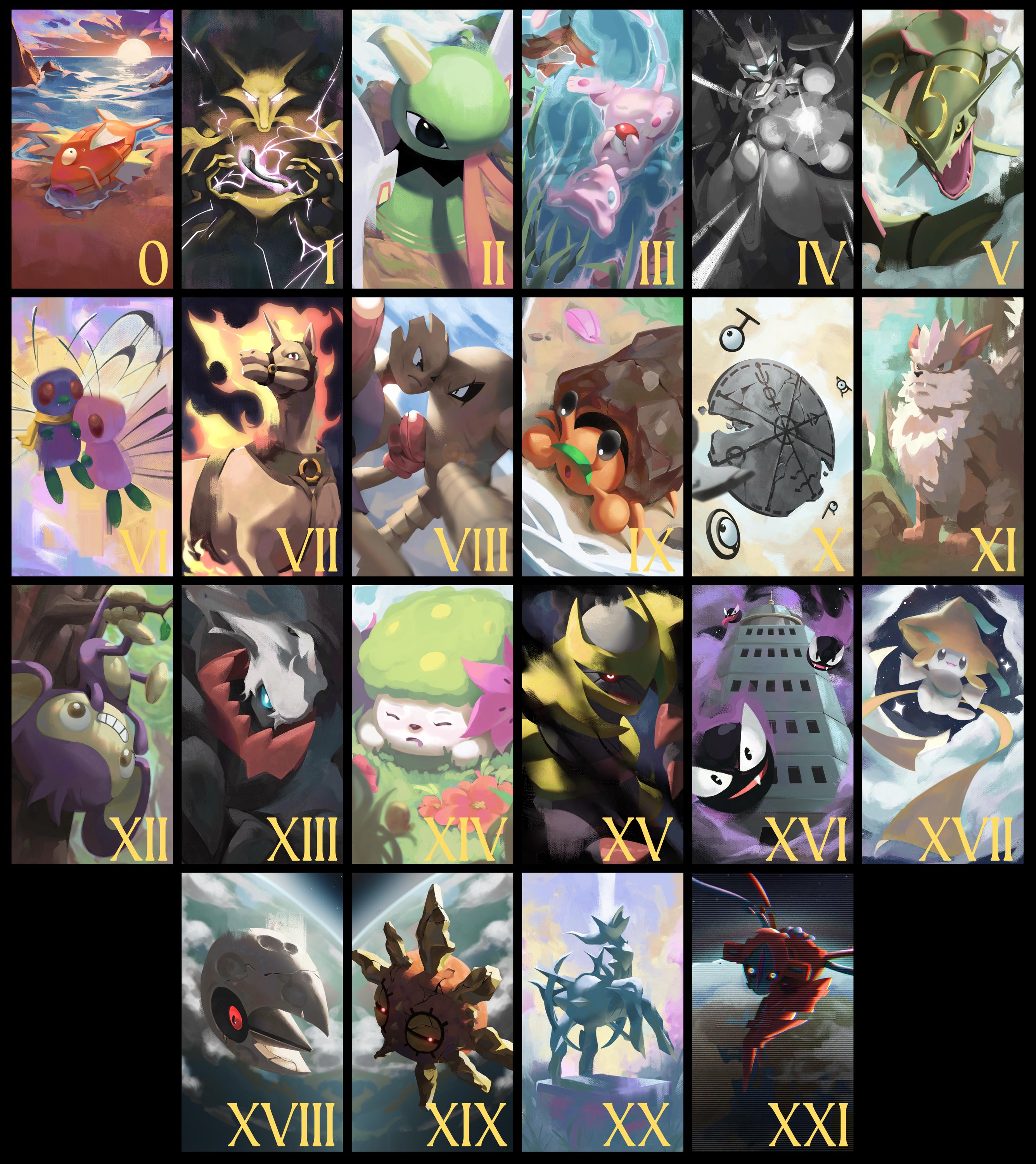 Arcanamon: Major Arcana Tarot Cards - 1st Edition