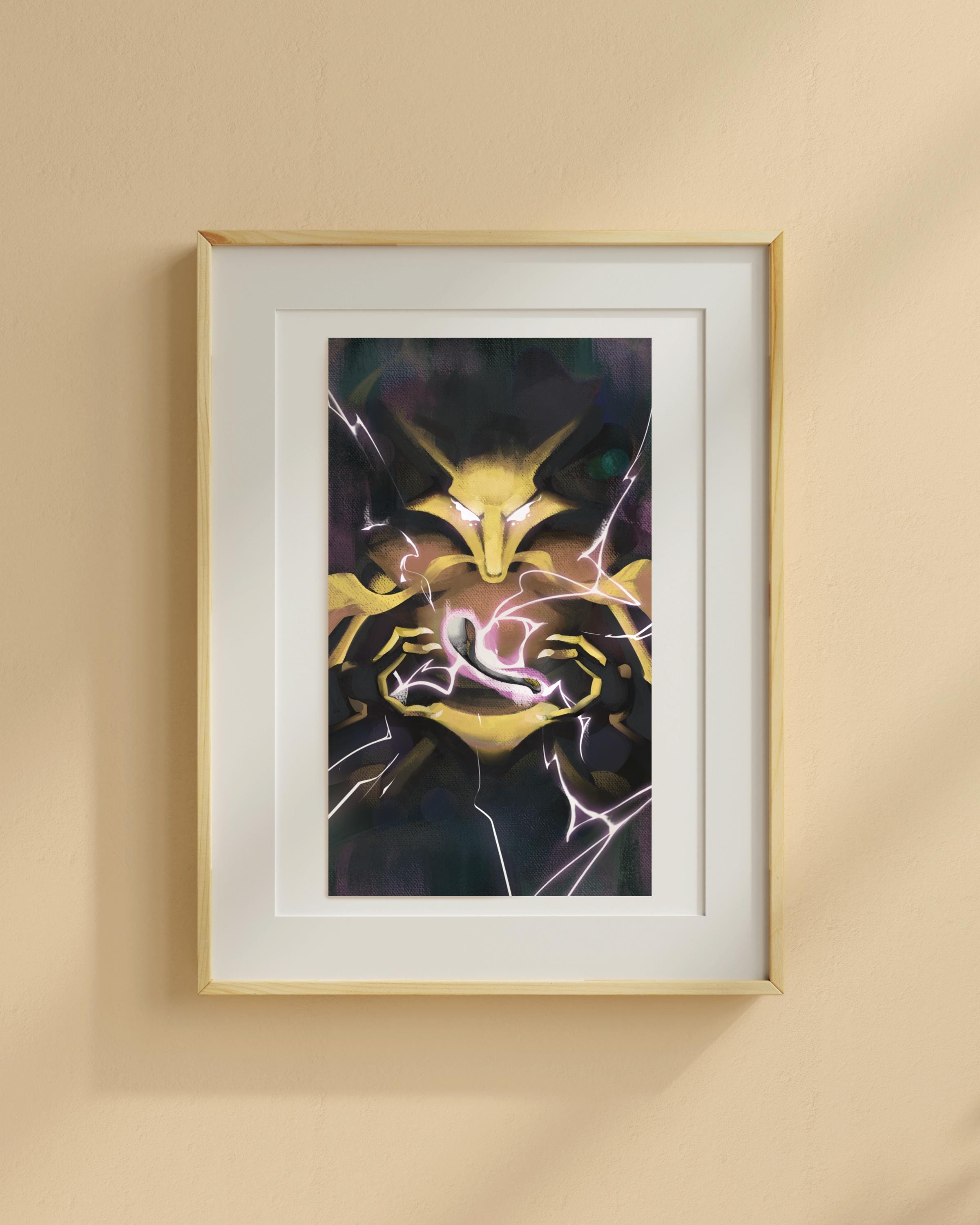 I The Magician - Alakazam | Arcanamon Major Arcana Print (1st Edition)