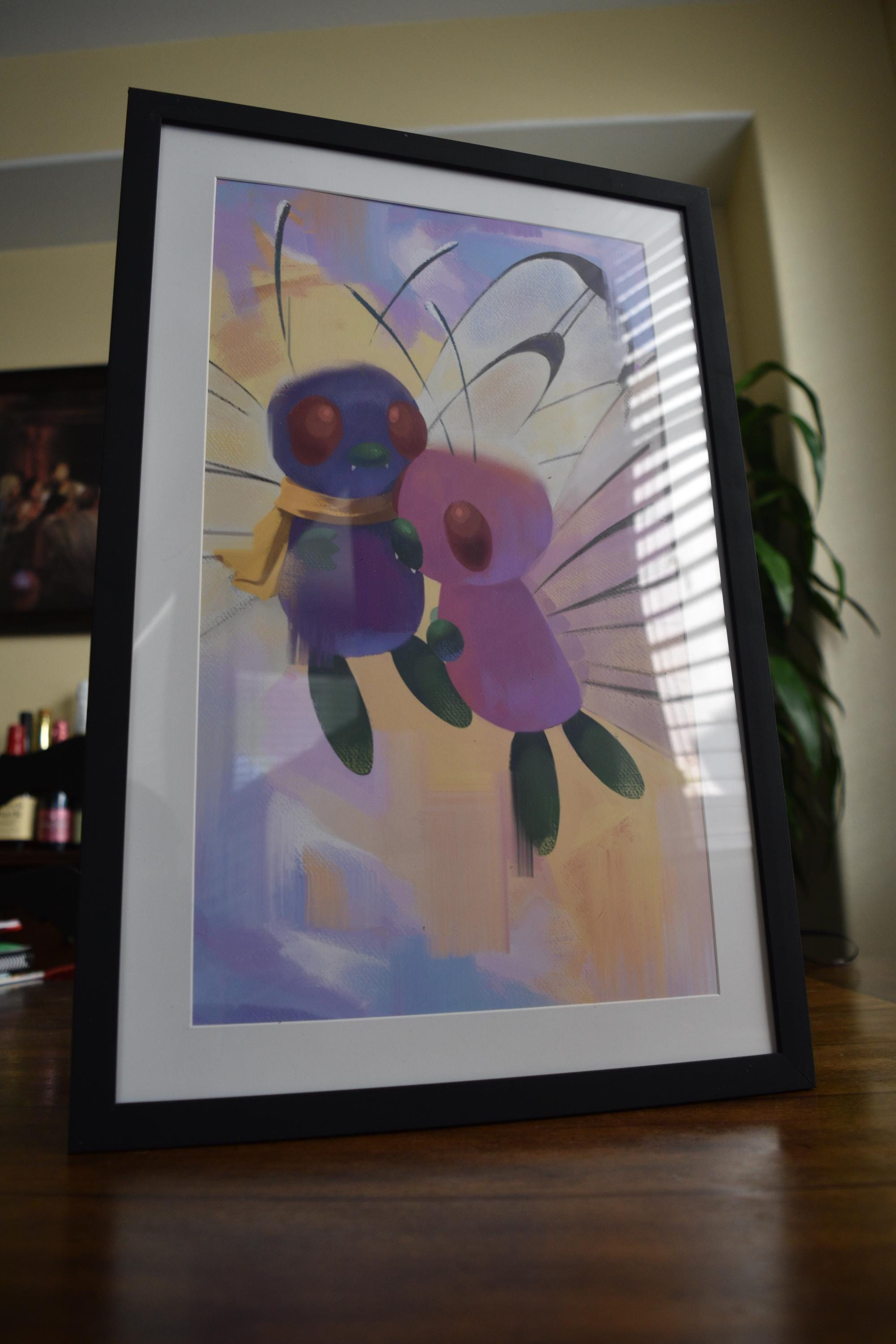 VI The Lovers - Butterfree | Arcanamon Major Arcana Print (1st Edition)