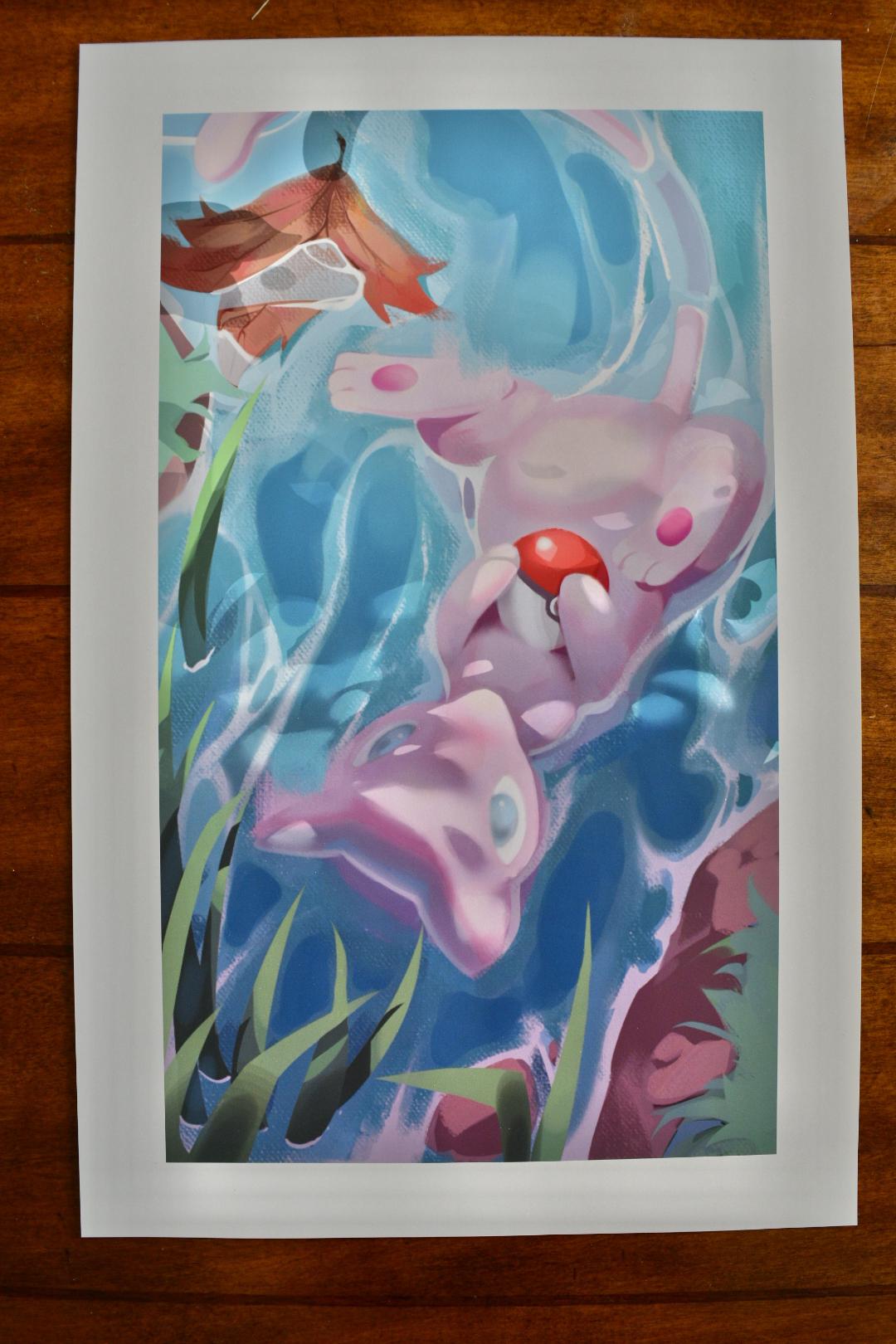 Arcanamon, Pokémon Prints (1st Edition) | Monarch Bundle - Mew, Mewtwo, Rayquaza
