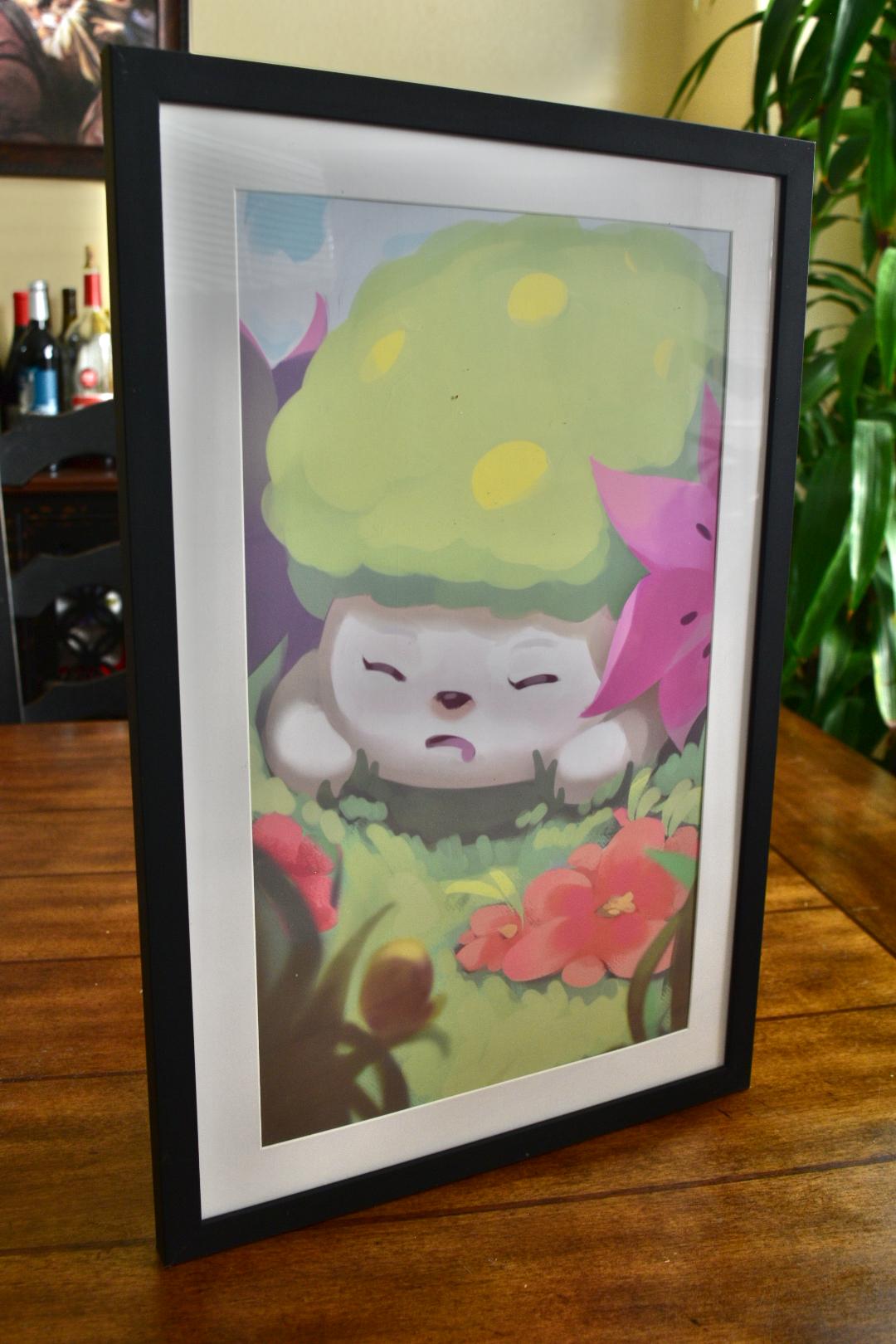 XIV Temperance - Shaymin | Arcanamon Major Arcana Print (1st Edition)