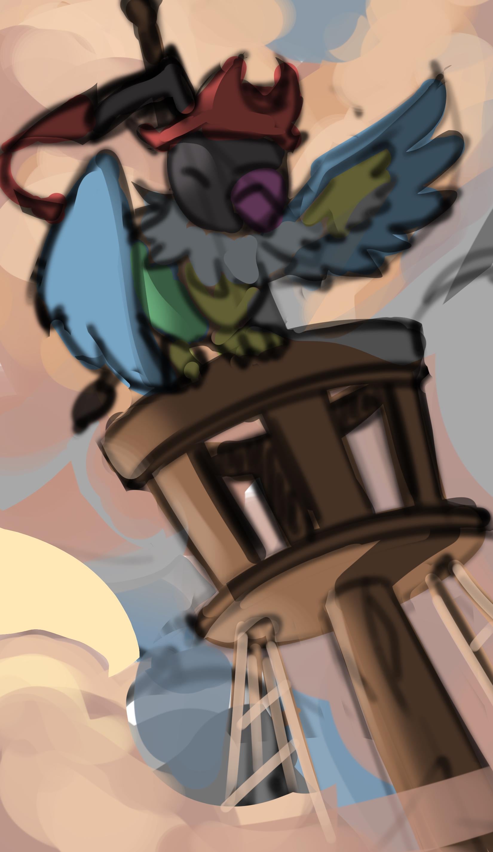 Pokémon Prints | Pirate Chatot