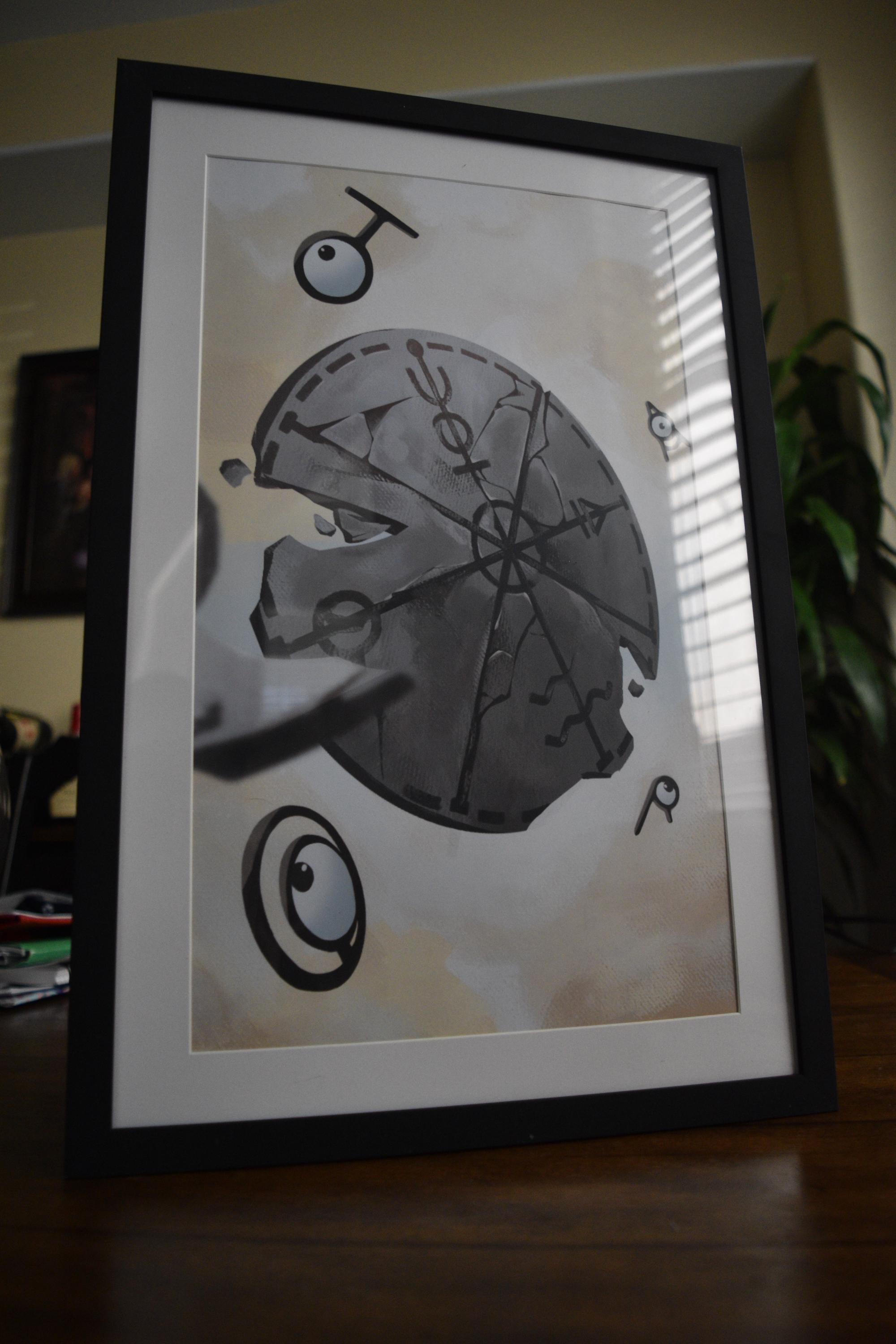X Wheel of Fortune - Unknown | Arcanamon Major Arcana Print (1st Edition)