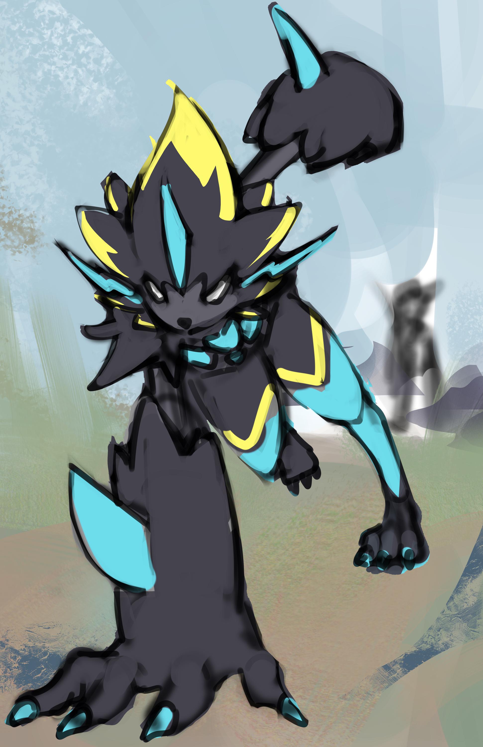 Pokémon Prints | Mega Zeraora