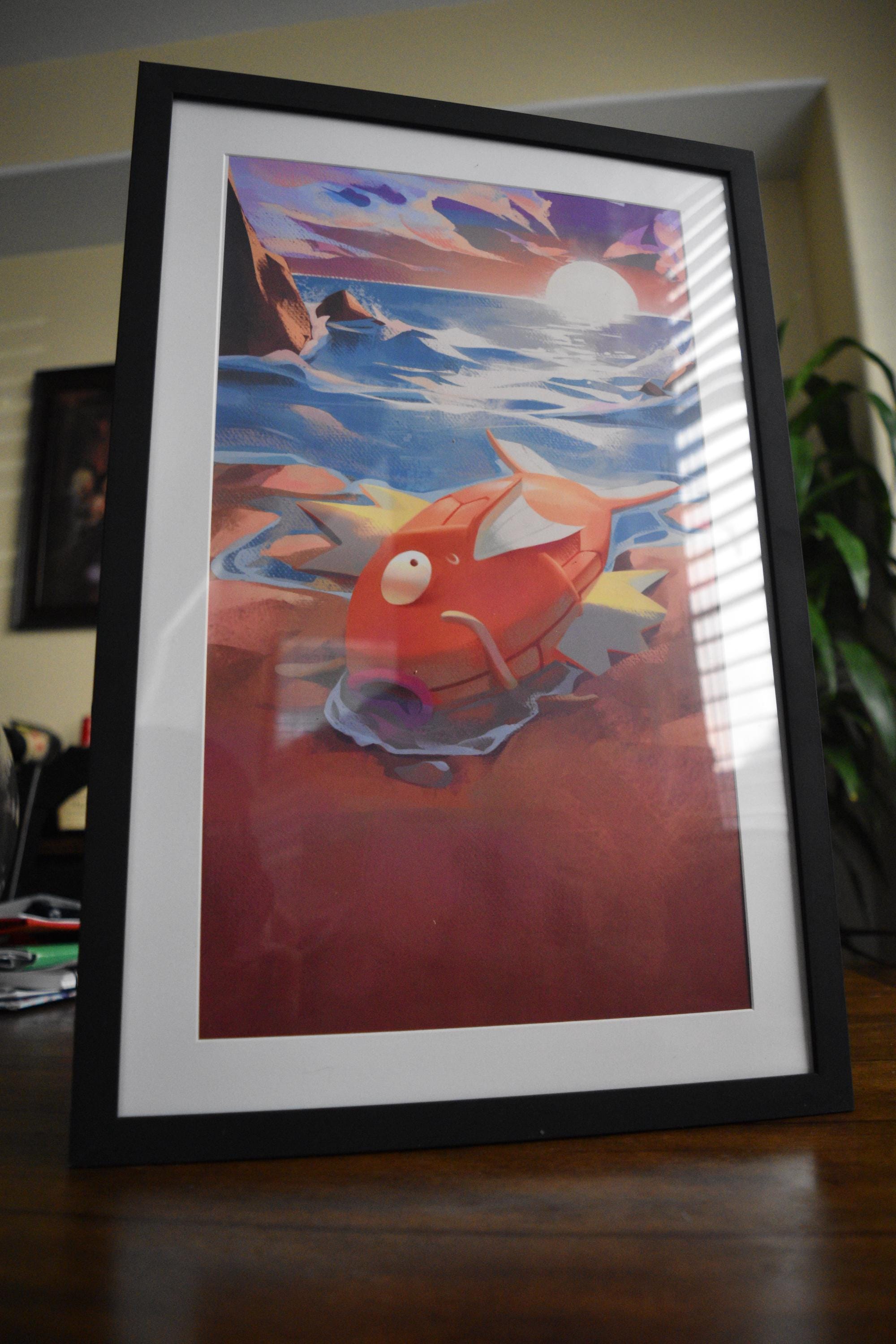 0 The Fool - Magikarp | Arcanamon Major Arcana Print (1st Edition)
